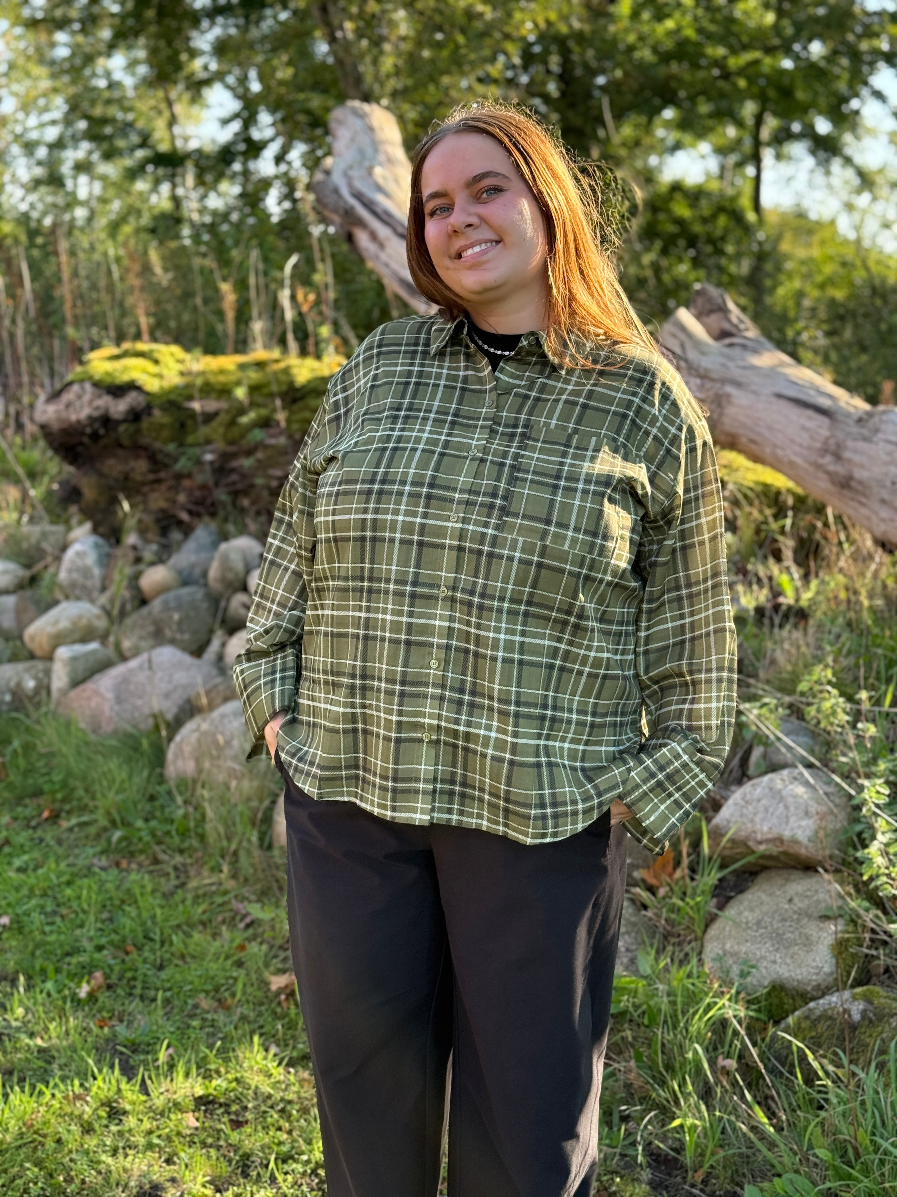 VMCANNIE Shirt - Sphagnum